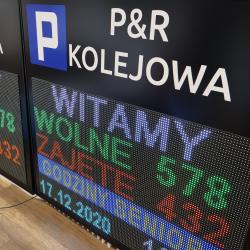 wyświetlacz parkingowy rozbudowany